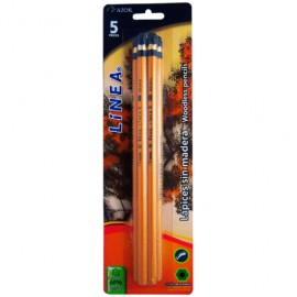 LAPIZ HEXAGONAL AZOR BLISTER CON 5 PIEZAS - Envío Gratuito