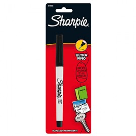 MARCADOR SHARPIE PUNTA ULTRAFINO NEGRO - Envío Gratuito