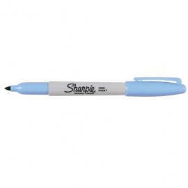 MARCADOR SHARPIE SINGLES FINO AZUL CIELO - Envío Gratuito