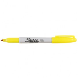 MARCADOR SHARPIE SINGLES FINO AMARILLO - Envío Gratuito