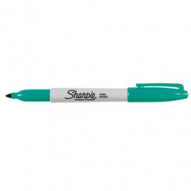 MARCADOR SHARPIE SINGLES FINO AQUA - Envío Gratuito