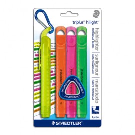 MARCATEXTOS STAEDTLER TRIPLUS 4 PIEZAS DIFERENTES - Envío Gratuito