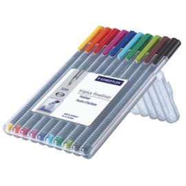 CAJA TRIPLUS FINELINER DE 0.3 MM CON 10 PIEZAS - Envío Gratuito