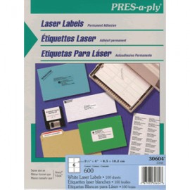 ETIQUETAS PRESS-PLY 3 1/3 X 4 AVERY CON 600 - Envío Gratuito