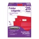 FOLDER COLGANTE WILSON JONES CARTA ROJO CON 25 PZ - Envío Gratuito