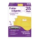 FOLDER COLGANTE WILSON JONES CARTA AMARILLO 25 PZS - Envío Gratuito