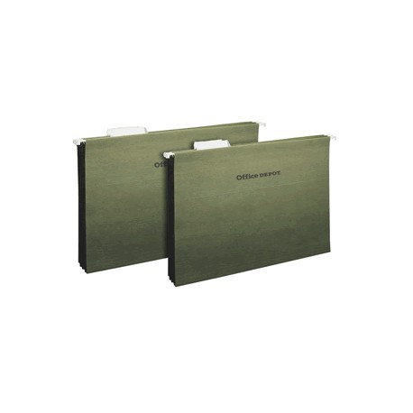 FOLDER COLGANTE OFICIO OFFICE DEPOT VERDE CON 25 - Envío Gratuito