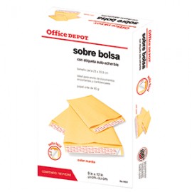 SOBRE CARTA OFFICE DEPOT SELLA FACIL - Envío Gratuito