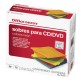 SOBRES PARA CD/DVD OFFICE DEPOT VARIOS COLORES 50 - Envío Gratuito