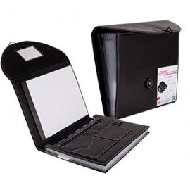 PADFOLIO CON ARCHIVADOR OFFICE DEPOT 7 DIVISIONES - Envío Gratuito