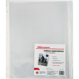 PROTECTORES DE HOJAS OFFICE DEPOT 5 PIEZAS - Envío Gratuito