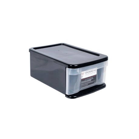 CAJA DE PLASTICO APILABLE IRIS STACKS-UP MEDIANO - Envío Gratuito