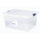 CAJA DE PLASTICO IRIS CLEAR-STACKS 41.5 LITROS - Envío Gratuito