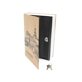 CAJA SEGURIDAD LIBRO PARIS 9 - Envío Gratuito