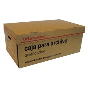 CAJA PARA ARCHIVO OFFICE DEPOT KRAFT OFICIO