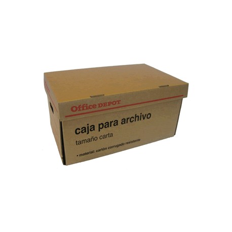 CAJA PARA ARCHIVO OFFICE DEPOT KRAFT CARTA