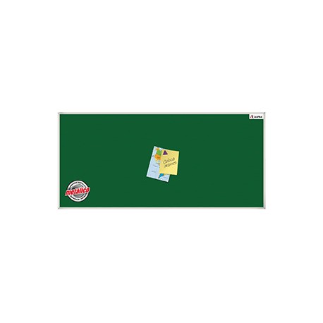 PIZARRON ALFRA VERDE METALICO ESCOLAR 90 X 240 - Envío Gratuito