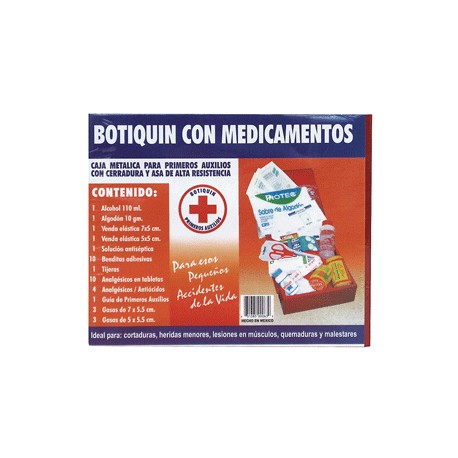 BOTIQUIN PROLAMI CON MEDICAMENTOS - Envío Gratuito