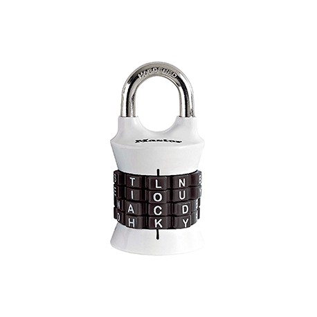 CANDADO MASTER LOCK COMBINACION 4 DIGITOS LETRAS - Envío Gratuito