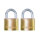 CANDADO MASTER LOCK DE LATON CHICO TWIN PACK - Envío Gratuito