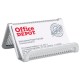 PORTATARJETAS MESH COLOR PLATA OFFICE DEPOT - Envío Gratuito