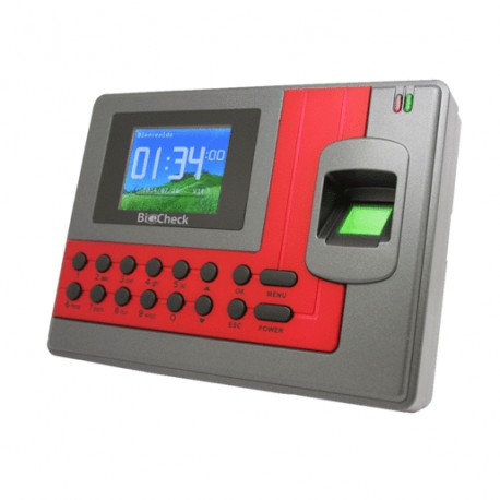 RELOJ CHECADOR HUELLA DIGITAL BIOCHECK 100 EMPLEAD - Envío Gratuito