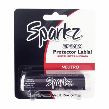 LABIAL BARRA SPARKZ NEUTRO 4 - Envío Gratuito