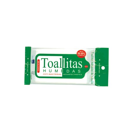 TOALLITAS HUMEDAS ANTIBACTERIALES WALFORT - Envío Gratuito