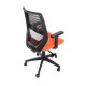 SILLA SECRETARIAL NARANJA MESH - Envío Gratuito