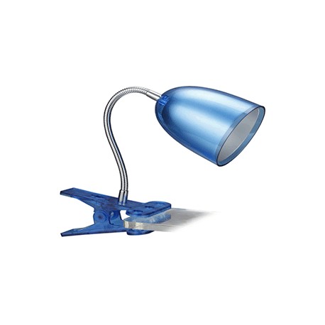 LAMPARA AMERICAN LIGHTING DE CLIP LED 3W AZUL - Envío Gratuito