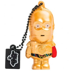 MEMORIA USB TRIBE 8GB SW C-3PO BRAZO ROJO - Envío Gratuito