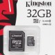 TARJETA MICRO SD KINGSTON 32GB CLASE 10 - Envío Gratuito