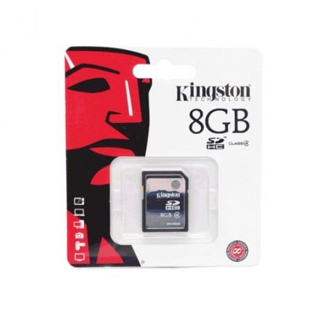 TARJETA SDHC KINGSTON 8GB - Envío Gratuito