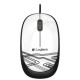 MOUSE ALAMBRICO LOGITECH M105 BLANCO OPTICO - Envío Gratuito