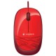 MOUSE ALAMBRICO LOGITECH M105 ROJO - Envío Gratuito