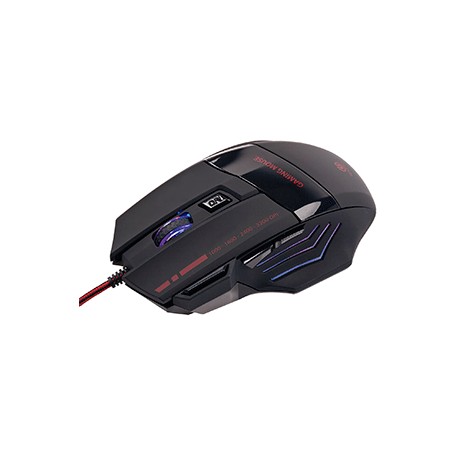 MOUSE ALAMBRICO SPECTRA PC GAMING AJUSTABLE - Envío Gratuito