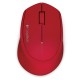 MOUSE INALAMBRICO LOGITECH OPTICO M280 ROJO - Envío Gratuito