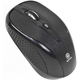 MOUSE INALAMBRICO SPECTRA 5 BOTONES NEGRO - Envío Gratuito