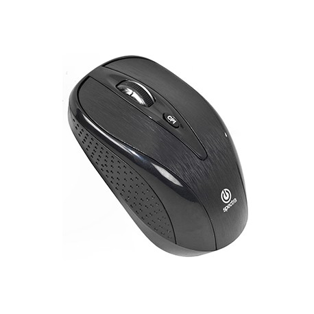 MOUSE INALAMBRICO SPECTRA 5 BOTONES NEGRO - Envío Gratuito