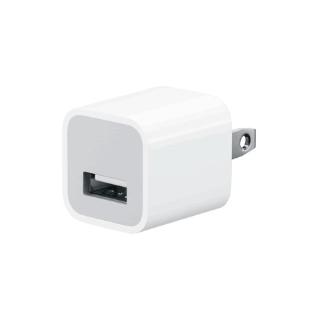 ADAPTADOR DE CORRIENTE USB APPLE (5W) - Envío Gratuito