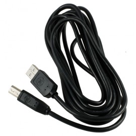 CABLE USB 2.0 GENERAL ELECTRIC (3 MTS, A/B MACHO) - Envío Gratuito