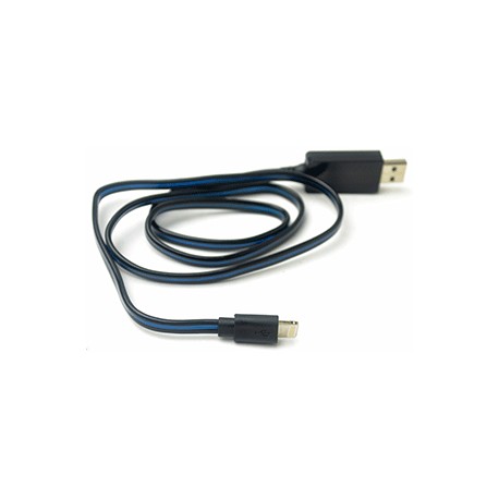 CABLE USB A LIGHTNING SPECTRA (1 MT, LUZ LED) - Envío Gratuito