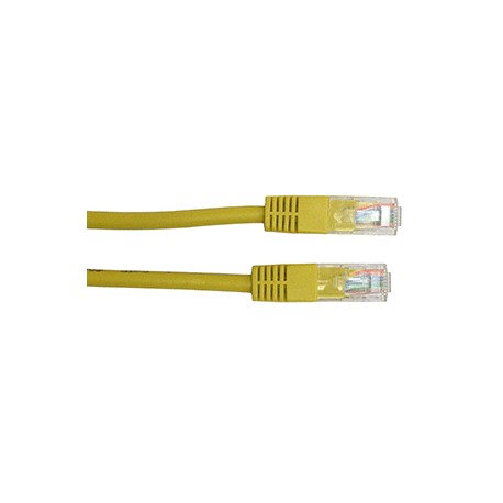 CABLE DE RED ETHERNET SPECTRA AMARILLO 7.62 METROS - Envío Gratuito