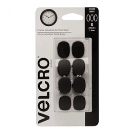 VELCRO ULTRA MATE OVALOS NEGRO - Envío Gratuito