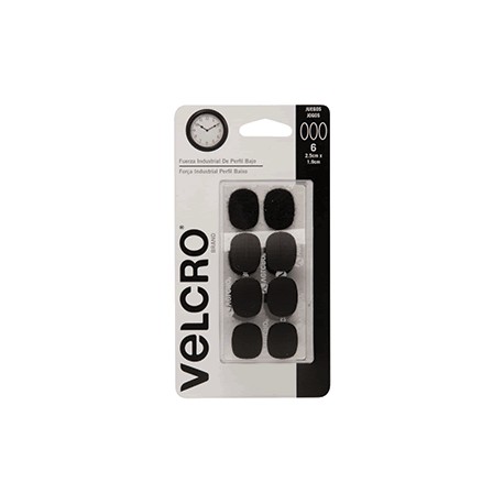 VELCRO ULTRA MATE OVALOS NEGRO - Envío Gratuito