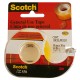 CINTA ADHESIVA SCOTCH 550 18MM X 33M C/DESPACHADOR - Envío Gratuito