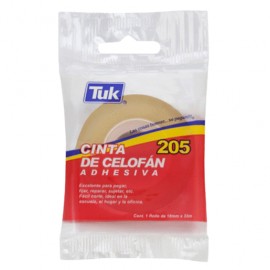 CINTA ADHESIVA TUK 205 18MM X 33M - Envío Gratuito