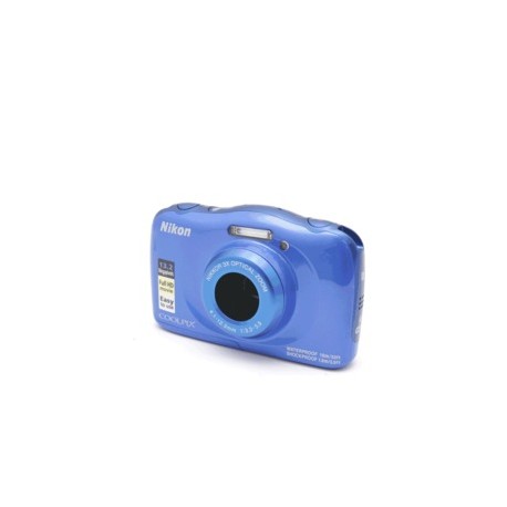 CAMARA DIGITAL NIKON COOLPIX W100 AZUL - Envío Gratuito