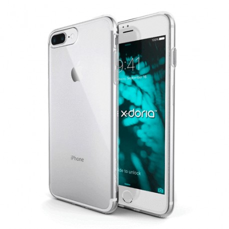 FUNDA PARA IPHONE 7 XDORIA GELJACKET TRANSPARENTRE - Envío Gratuito