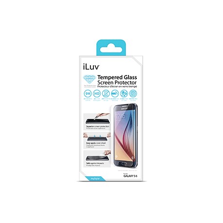 MICA S6 PROTECTORA TEMPERED GLASS SAMSUNG GALAXY - Envío Gratuito